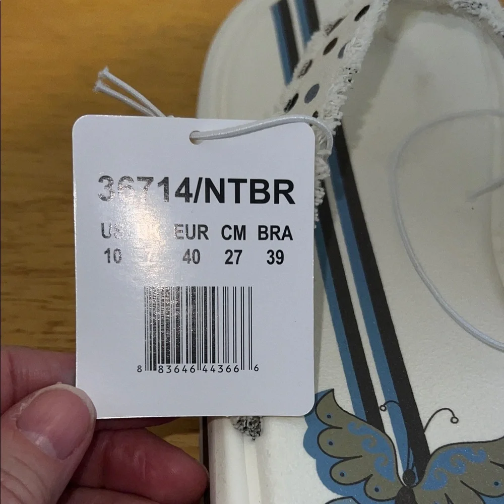 NWT Skechers Snooky White and Black Polka Dot Sandals - Picture 3 of 5